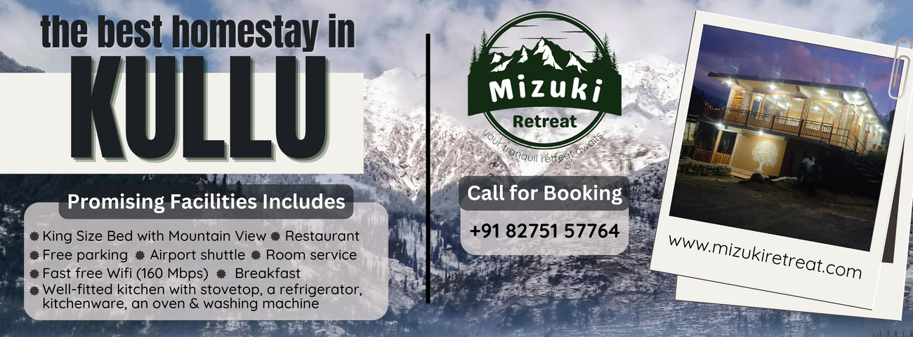 Cover photo of Mizuki Retreat Cafe & Stay - Best Homestay in Tirthan Valley